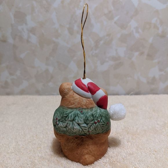 Vintage Jolly Jingles Bear Collector Bell Christmas Tree Ornament - Picture 3 of 11